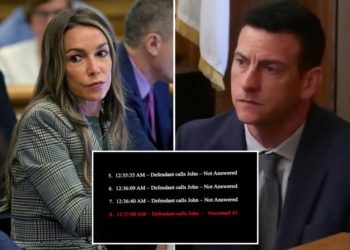 Karen Read called cop boyfriend 44 times, left spree of expletive-laden voicemails as he lay dying in snow: ‘I f–king hate you John’