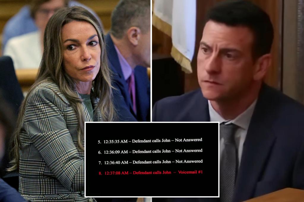 Karen Read called cop boyfriend 44 times, left spree of expletive-laden voicemails as he lay dying in snow: ‘I f–king hate you John’