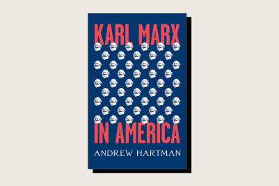The book cover for Karl Marx in America