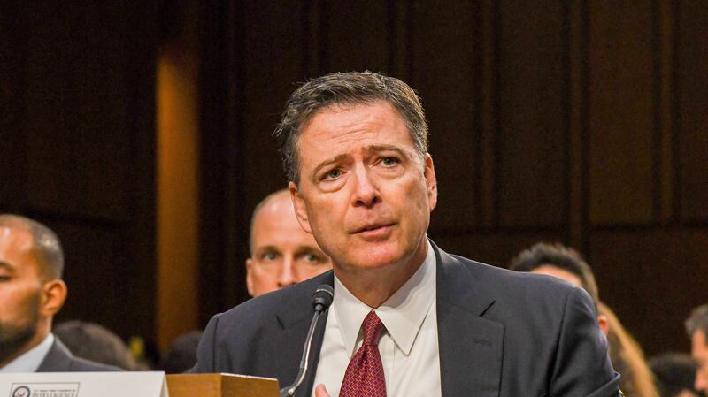 James Comey triggered uproar from Trumpworld with a cryptic message he posted on Instagram.