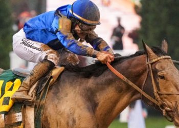 Kentucky Derby-winning jockey suspended, fined $62,000 for striking horse too many times