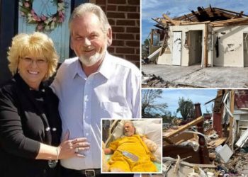 Kentucky couple each lose an arm while clinging to each other when devastating 170 mph tornado tears them apart