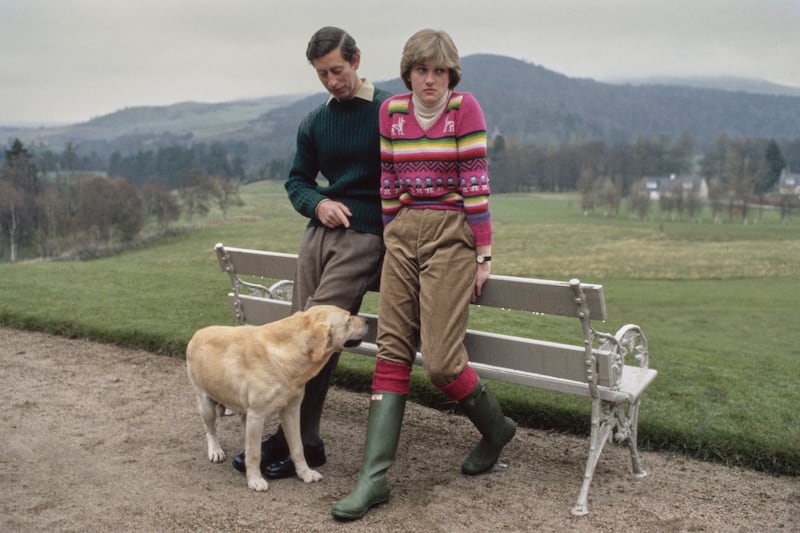 Prince Charles and Lady Diana Spencer