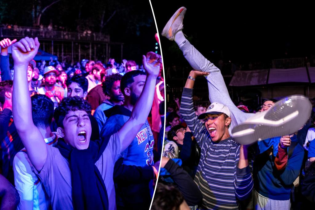 Knicks fans back to celebrating outside Madison Square Garden after Game 5 win against Pacers: ‘I feel reborn’