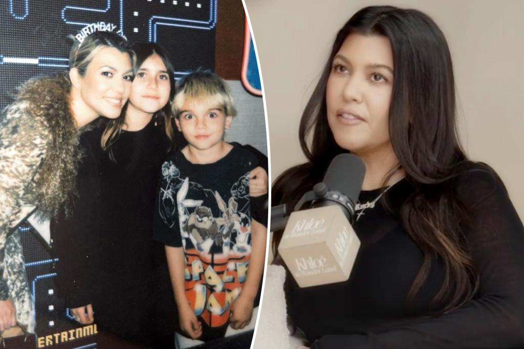 Kourtney Kardashian makes wild argument for why sending kids to school is ‘so dated’