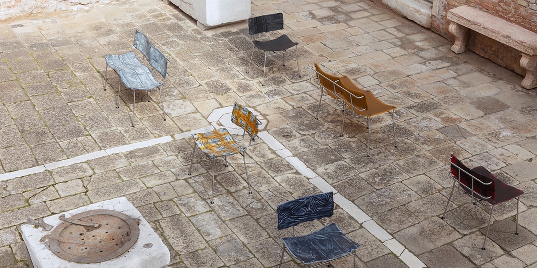 LS Gomma Fills a Venetian Palazzo With Rubberized Furniture