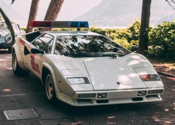 Lamborghini Celebrates Motorsport at Lake Como with Countach Pace Car