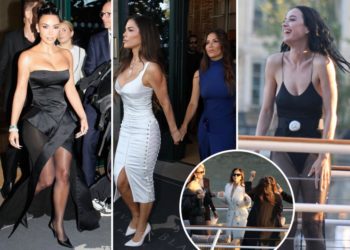 Lauren Sánchez and glammed-up famous friends let loose on bachelorette boat party