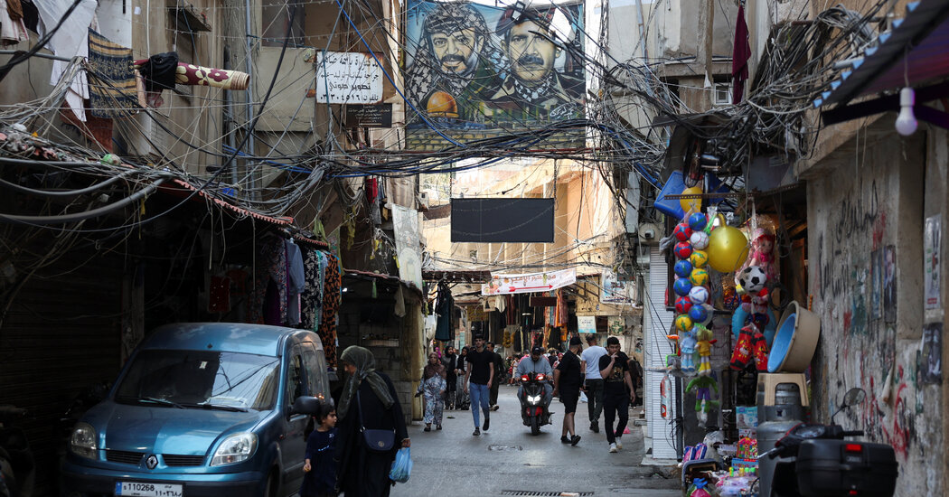 Lebanon Moves to Disarm Palestinian Groups, a Test Run for Hezbollah