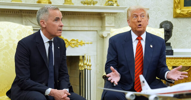 Leftist Canadian PM Mark Carney, Who Campaigned on Fighting Trump, Backs ‘Golden Dome’ Missile Shield