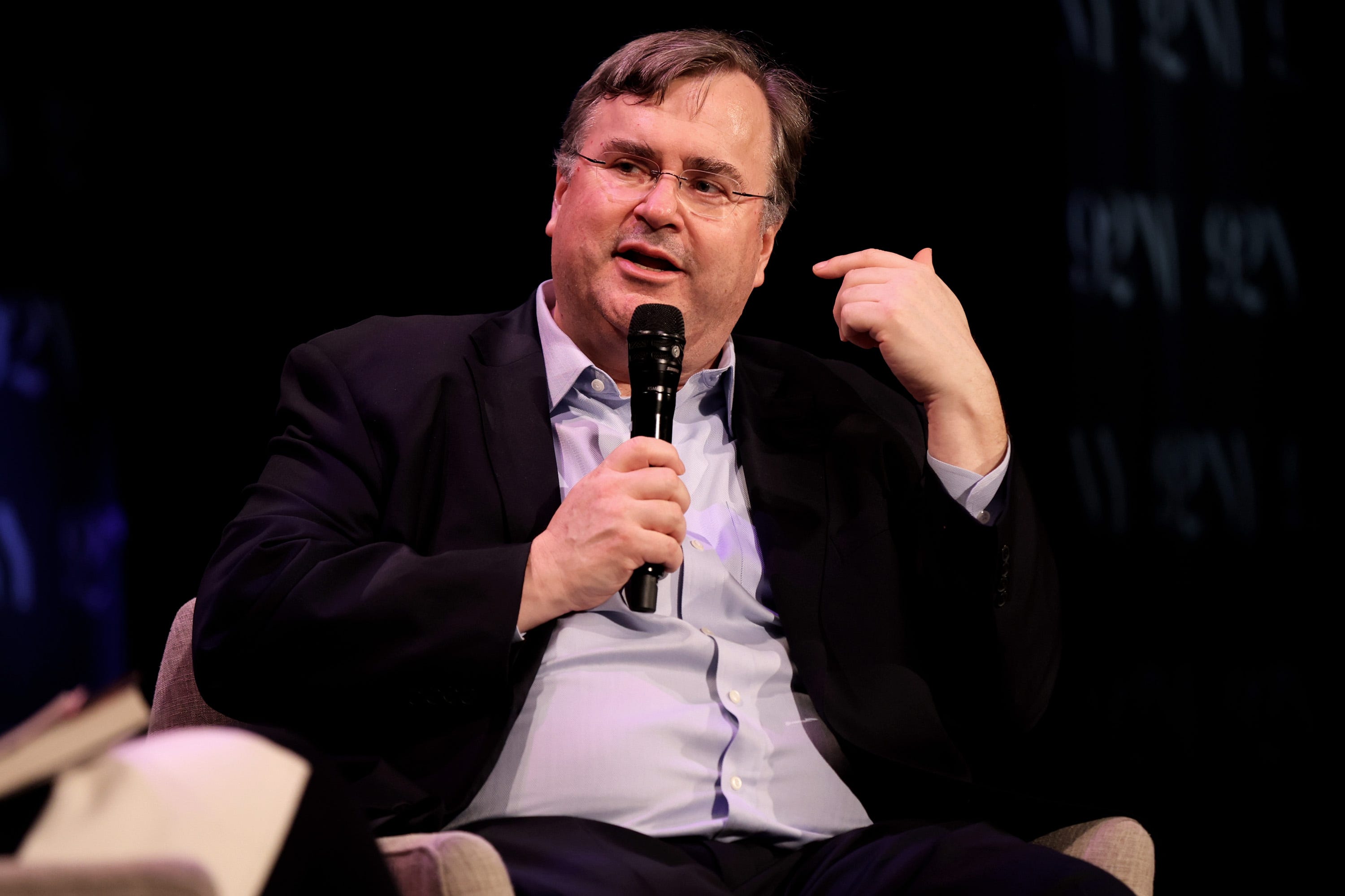 LinkedIn cofounder Reid Hoffman prompts AI tools daily.