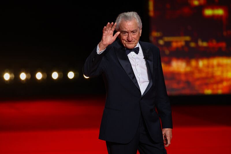 Robert De Niro at the 78th Cannes Film Festival in Cannes, France.