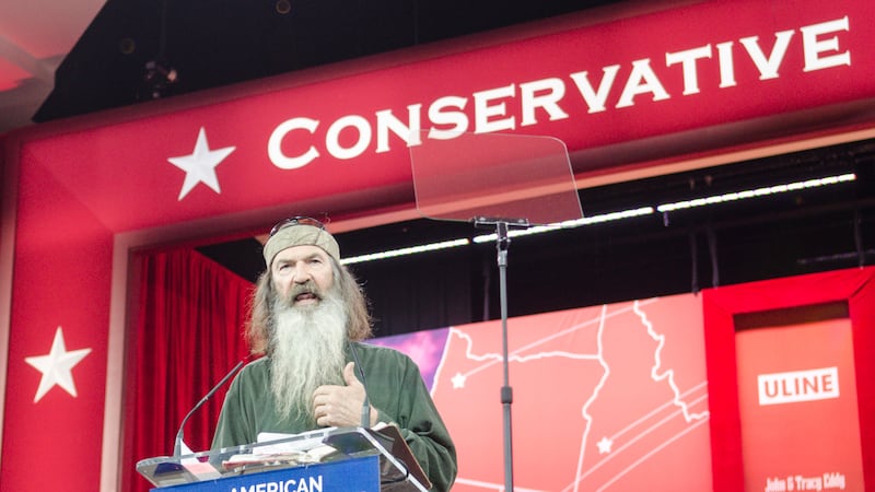 Phil Robertson spoke at the Conservative Political Action Conference (CPAC) in 2015.