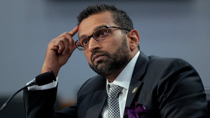 WASHINGTON, DC - MAY 07: Federal Bureau of Investigation Director Kash Patel testifies before the House Appropriations Committee in the Rayburn House Office Building on Capitol Hill on May 07, 2025 in Washington, DC. Patel testified before the Commerce, Justice, Science, and Related Agencies Subcommittee about the FBI's FY2026 budget request. (Photo by Chip Somodevilla/Getty Images)