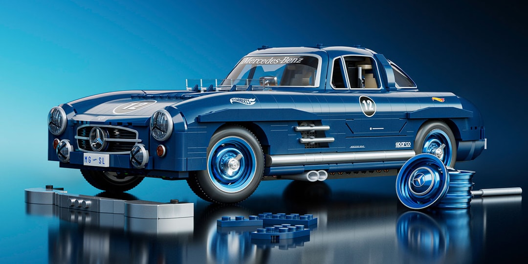 Mattel Brick Shop Unveils Mercedes-Benz 300 SL Model