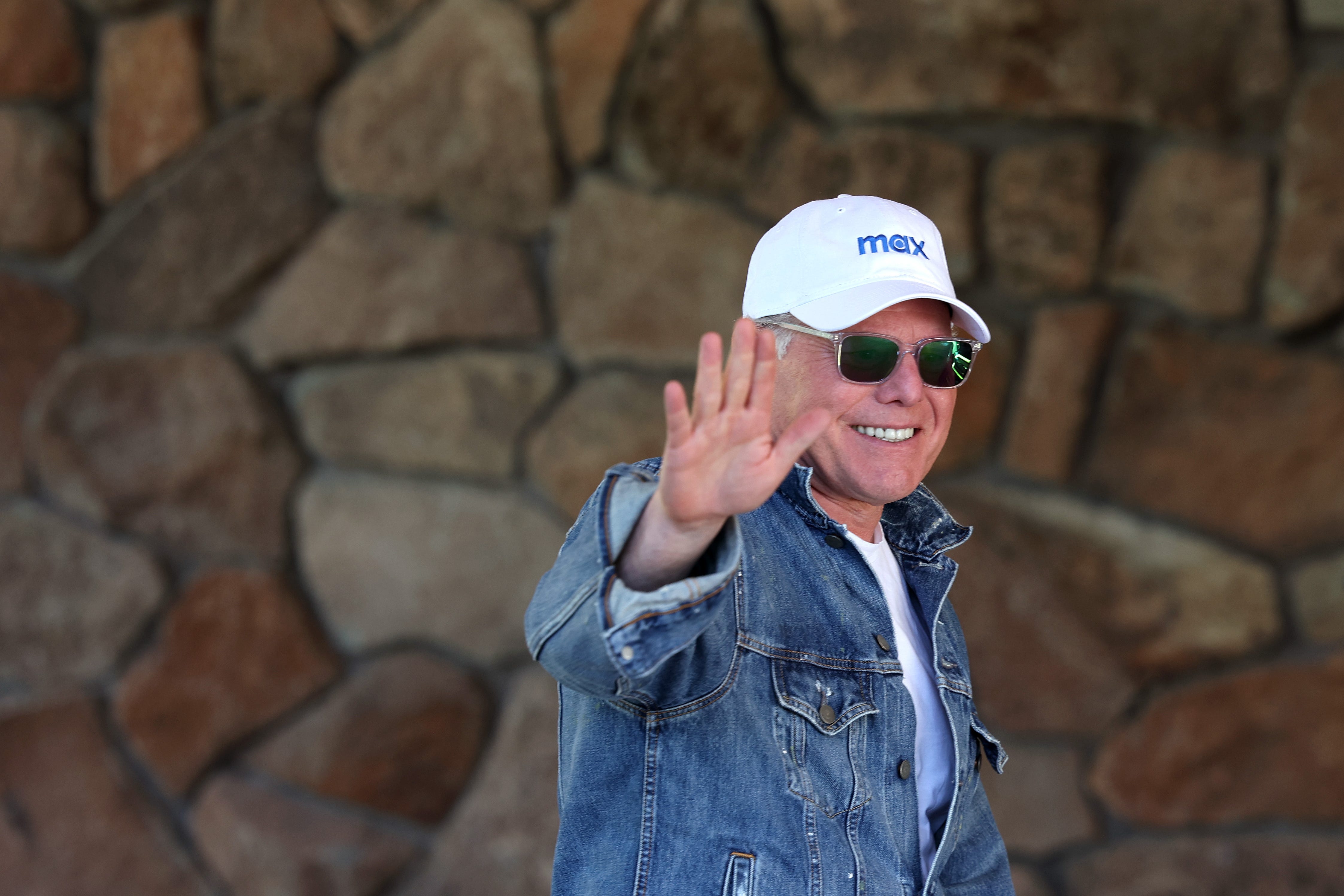 Warner Bros. Discovery David Zaslav arrives at the Sun Valley Lodge, July 2023