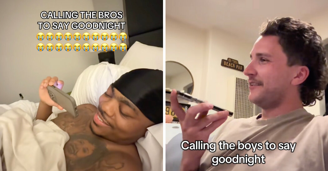 Men Are Calling Other Men to Say Good Night, and the Results Are Amazing
