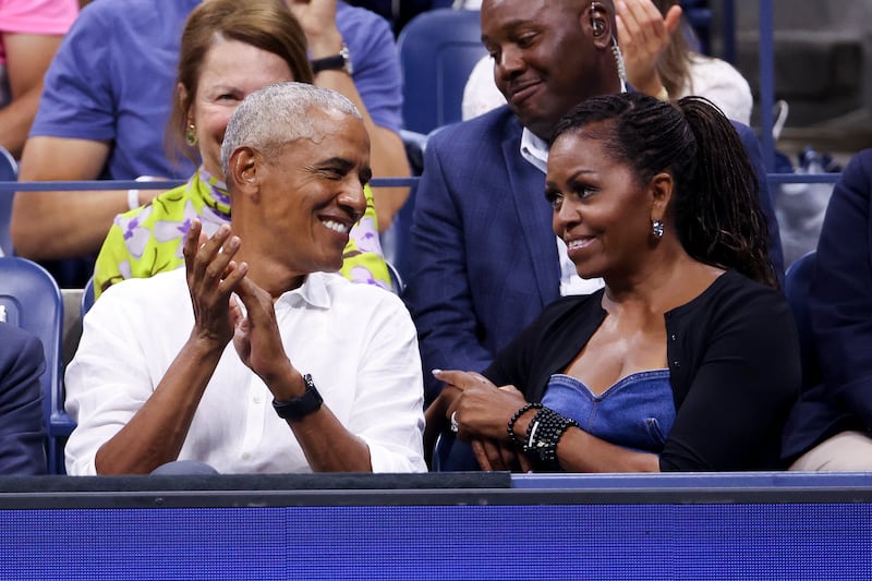 Michelle and Barack Obama