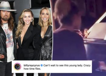 Miley Cyrus gets caught between feuding parents Tish and Billy Ray after he hints at father-daughter reunion