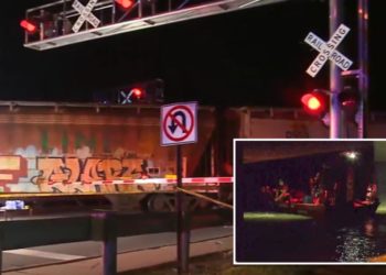 Mother and daughter dead, toddler injured and child missing after train strikes family crossing Ohio tracks
