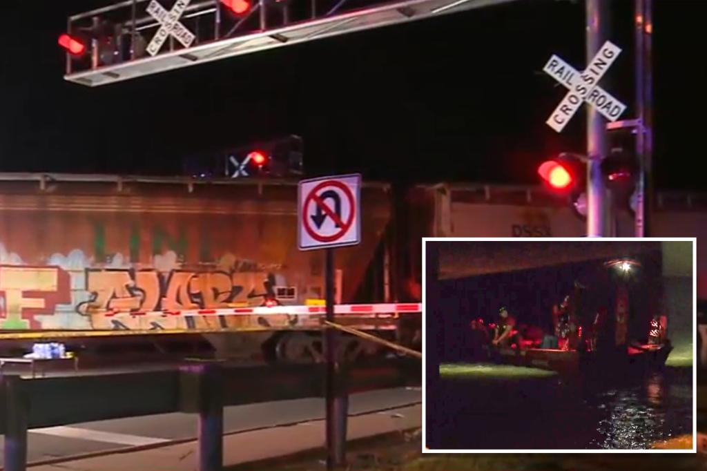 Mother and daughter dead, toddler injured and child missing after train strikes family crossing Ohio tracks