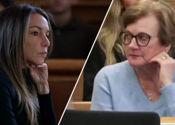 Mother of slain Boston police officer sends wordless message to Karen Read in courtroom showdown