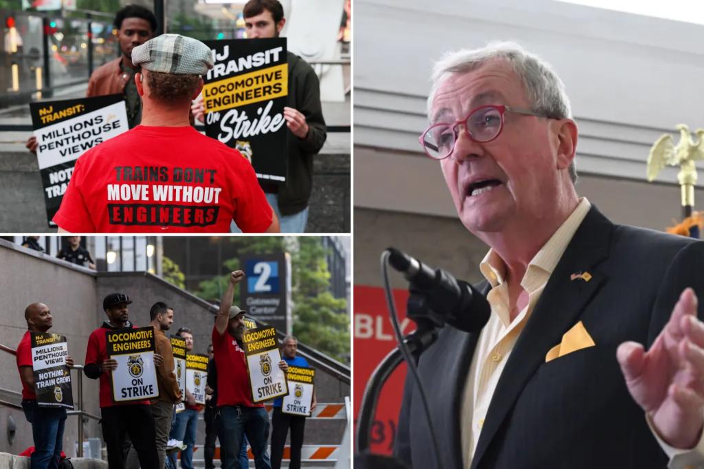 NJ Gov. Murphy blasts striking NJ Transit union workers amid commuter nightmare: ‘Mess of their own making’