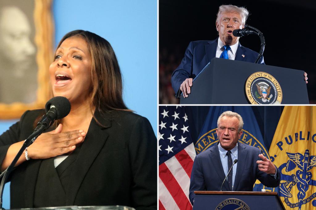 NY AG Letitia James planning to sue Trump’s HHS over healthcare funding cuts
