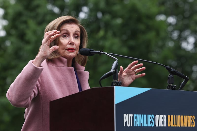 Rep. Nancy Pelosi (D-CA) revealed on Friday that she thinks Rahm Emanuel will run for president in 2028.