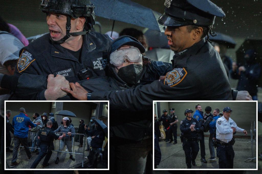 Nearly two dozen arrested outside Manhattan ICE facility after protests erupt into chaos