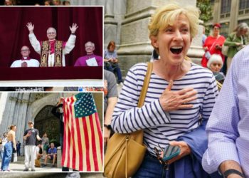 New Yorkers drop everything to celebrate first-ever American pope at St. Patrick’s Cathedral: ‘I couldn’t be happier’