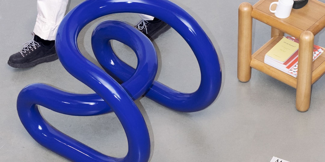 Nik Bentel Studio’s Loopy Chair Is Crafted From a Continuous Fiberglass Tube