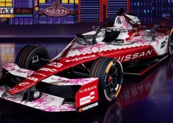 Nissan Reveals Retro-Inspired Livery for Tokyo E-Prix with Artist Kentaro Yoshida