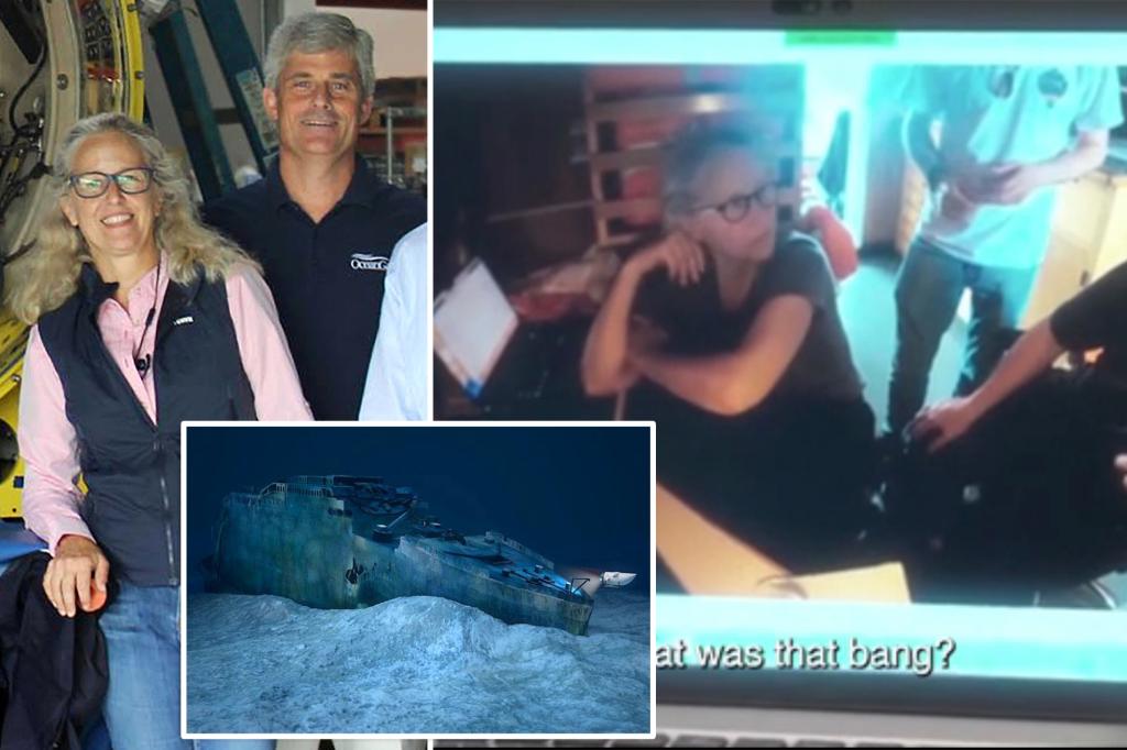 OceanGate CEO’s wife’s reaction to fatal Titan sub implosion revealed in new audio