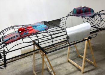 Officina Sculture Veloci Translates Racing Icons Into Sculpture