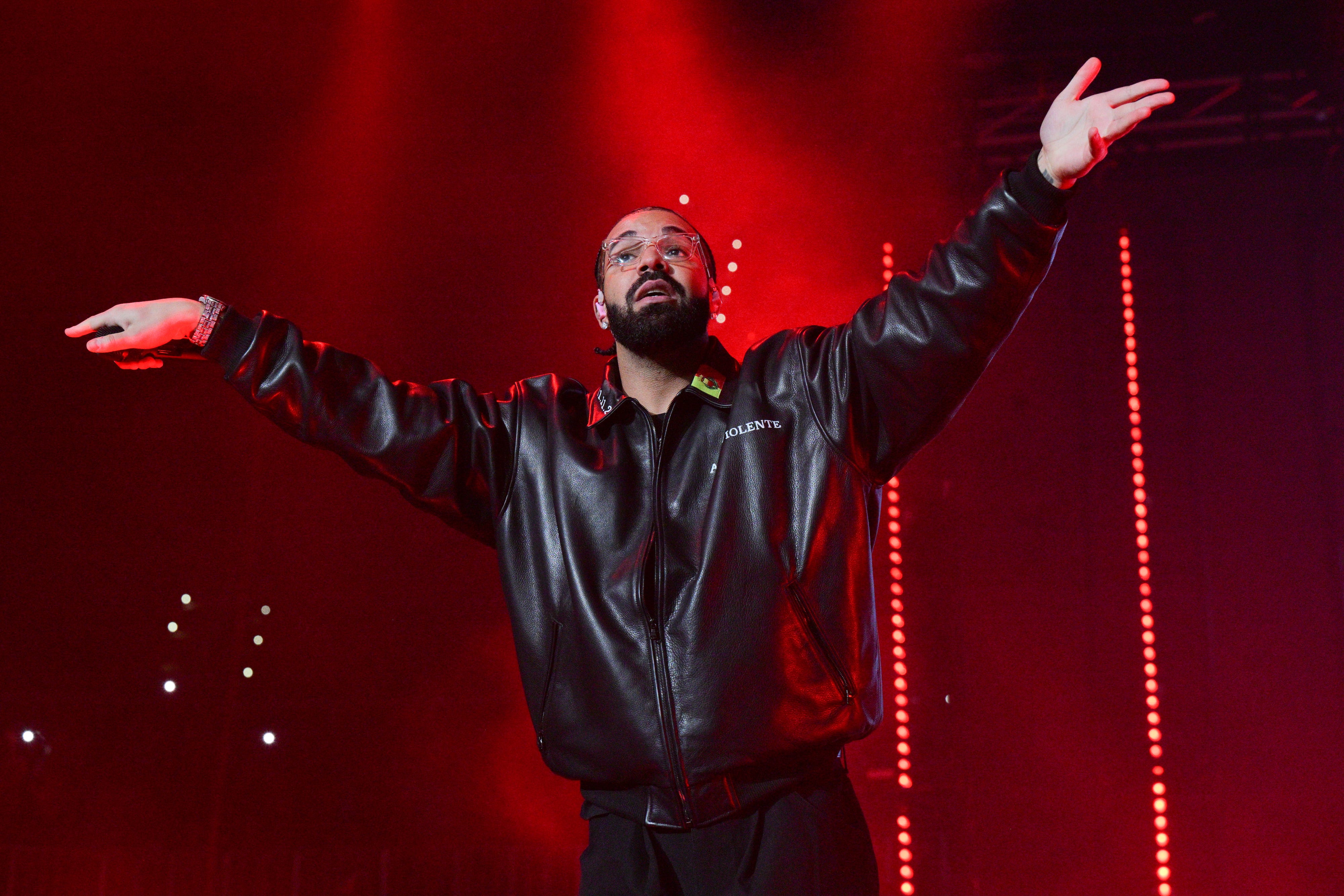 Drake performs in 2022.