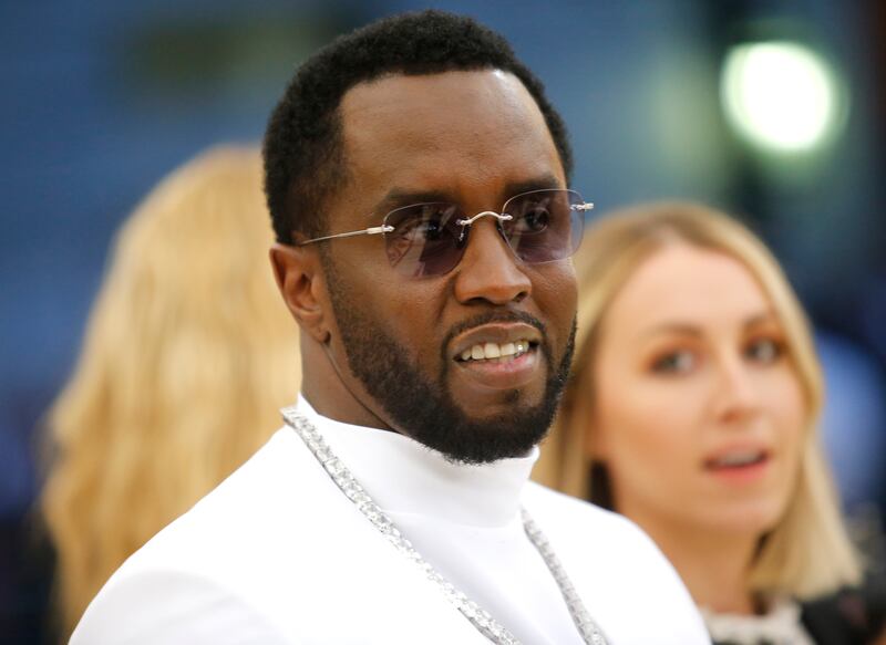 Diddy at the Met Gala in 2018
