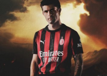 PUMA’s AC Milan 2025/26 Home Kit Honors Heritage With Flame-Adorned Stripes