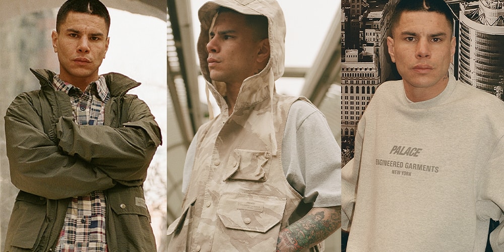 Palace Unveils Second Collaborative Collection With Engineered Garments