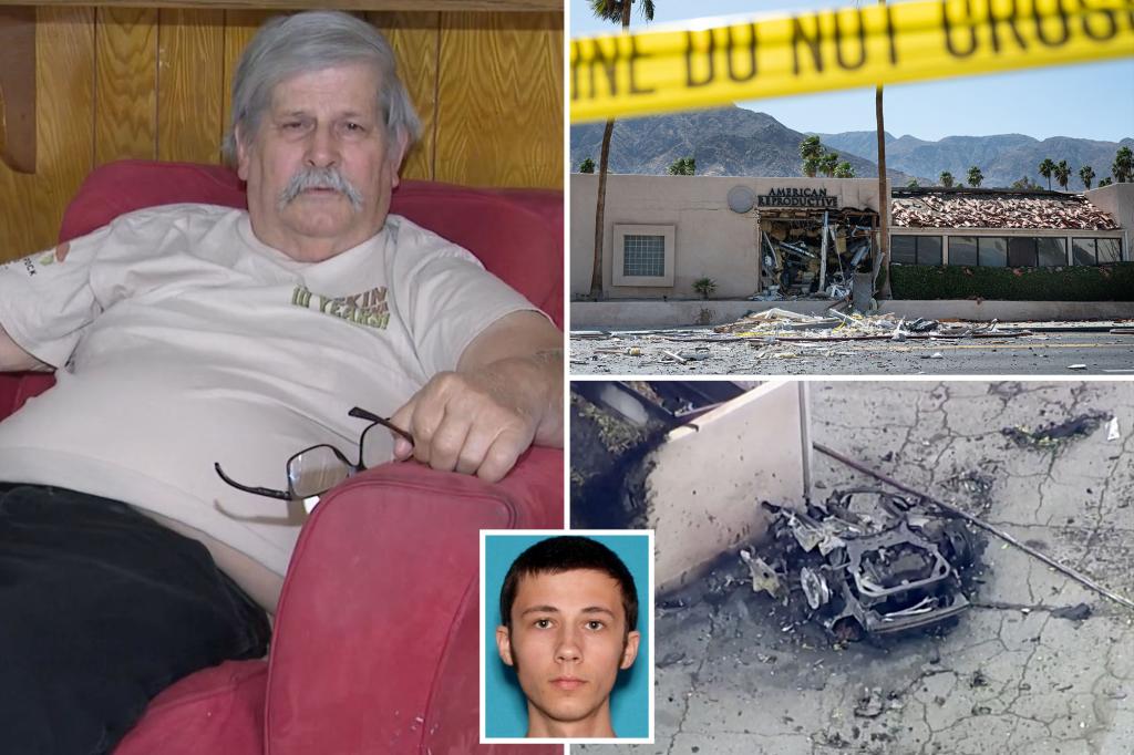Palm Springs IVF clinic bomber burned down family home when he was 9, dad reveals