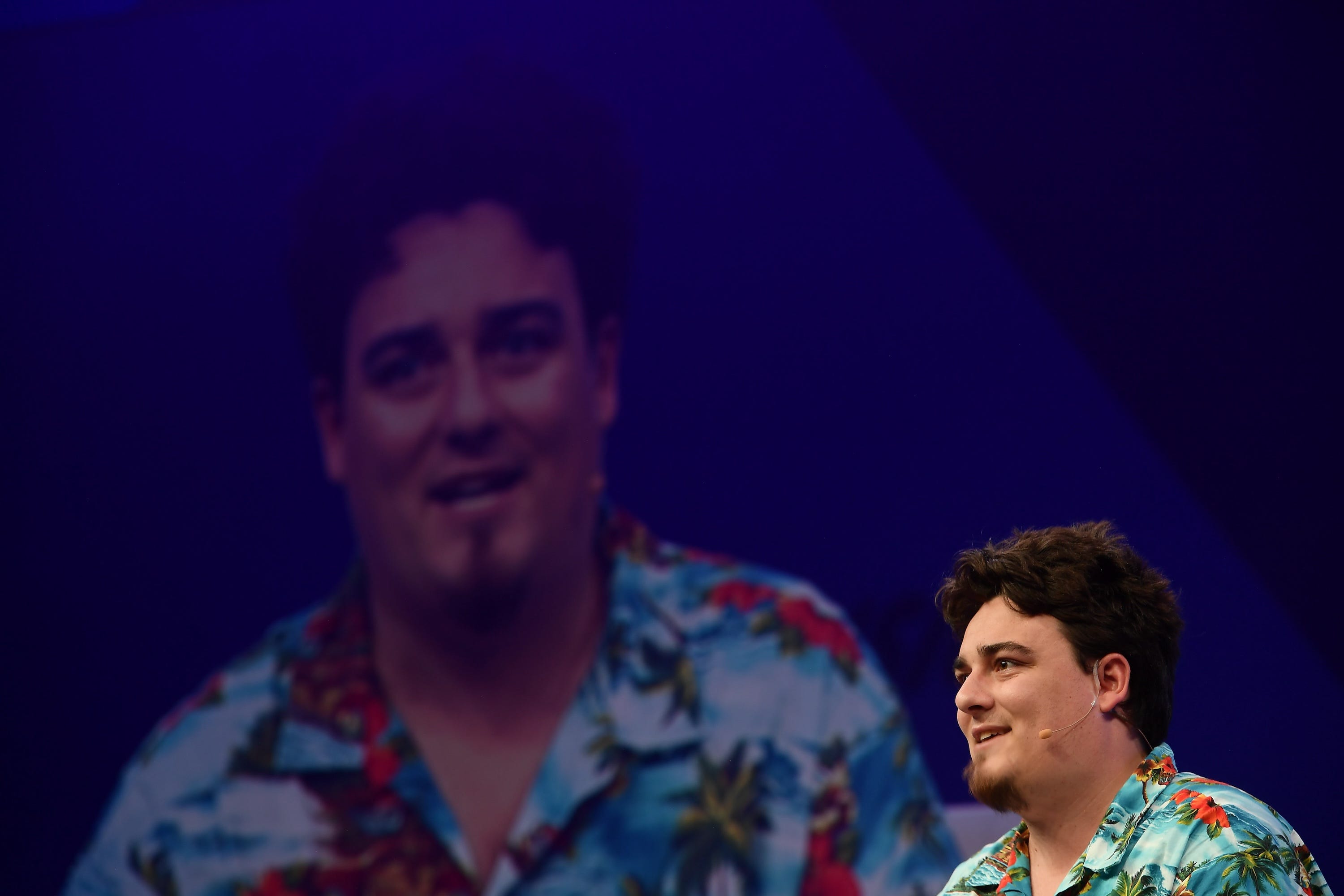 Palmer Luckey at an event in Toronto, Canada.
