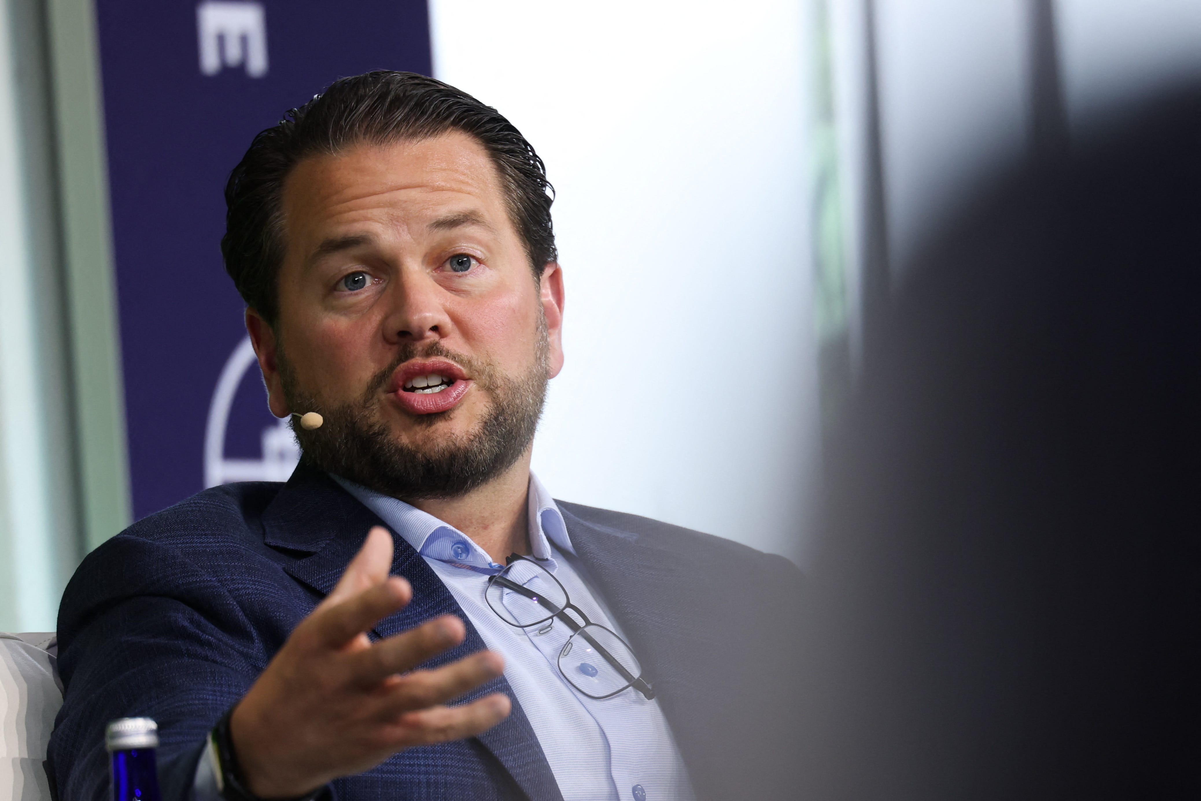Bill Ready Pinterest CEO speaking at conference