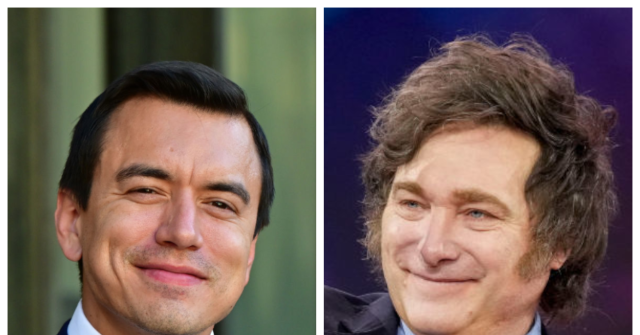 Poll: Trump Allies Daniel Noboa and Javier Milei Are South America’s Most Popular Presidents