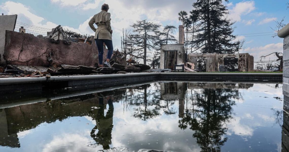 Pools inside the Altadena burn zone are becoming breeding grounds for mosquitoes