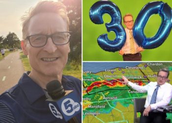 Popular Ohio weatherman Mark Johnson off the air after vague statement from station stuns fans