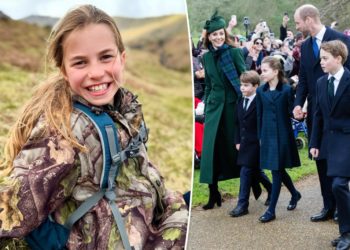 Princess Charlotte looks cute in camo in 10th birthday photo