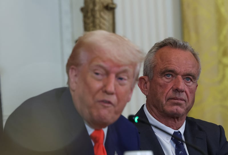 Donald Trump and RFK Jr.