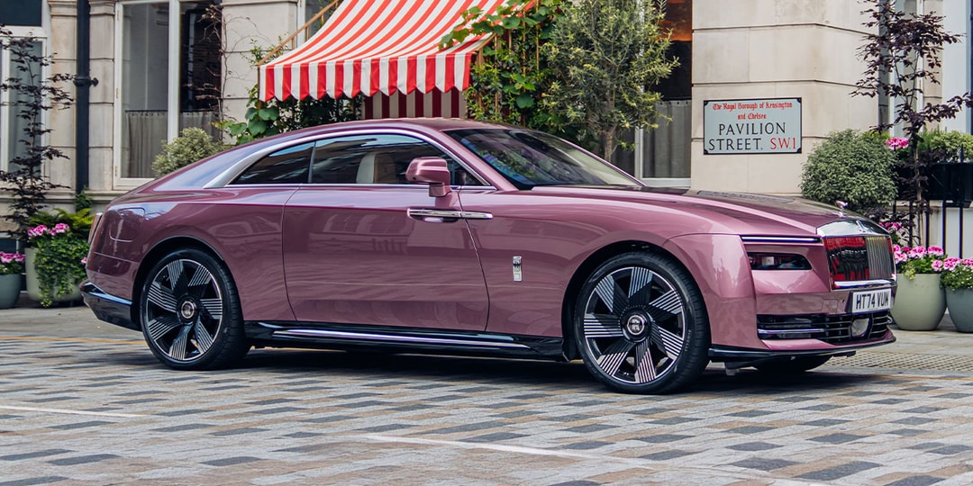 Rolls-Royce Unveils Velvet Orchid Spectre for Chelsea’s Floral Celebration