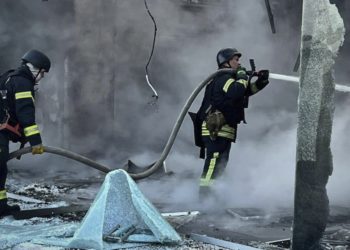 Russia launches one of biggest drone attacks on Ukraine since start of war, killing at least 1