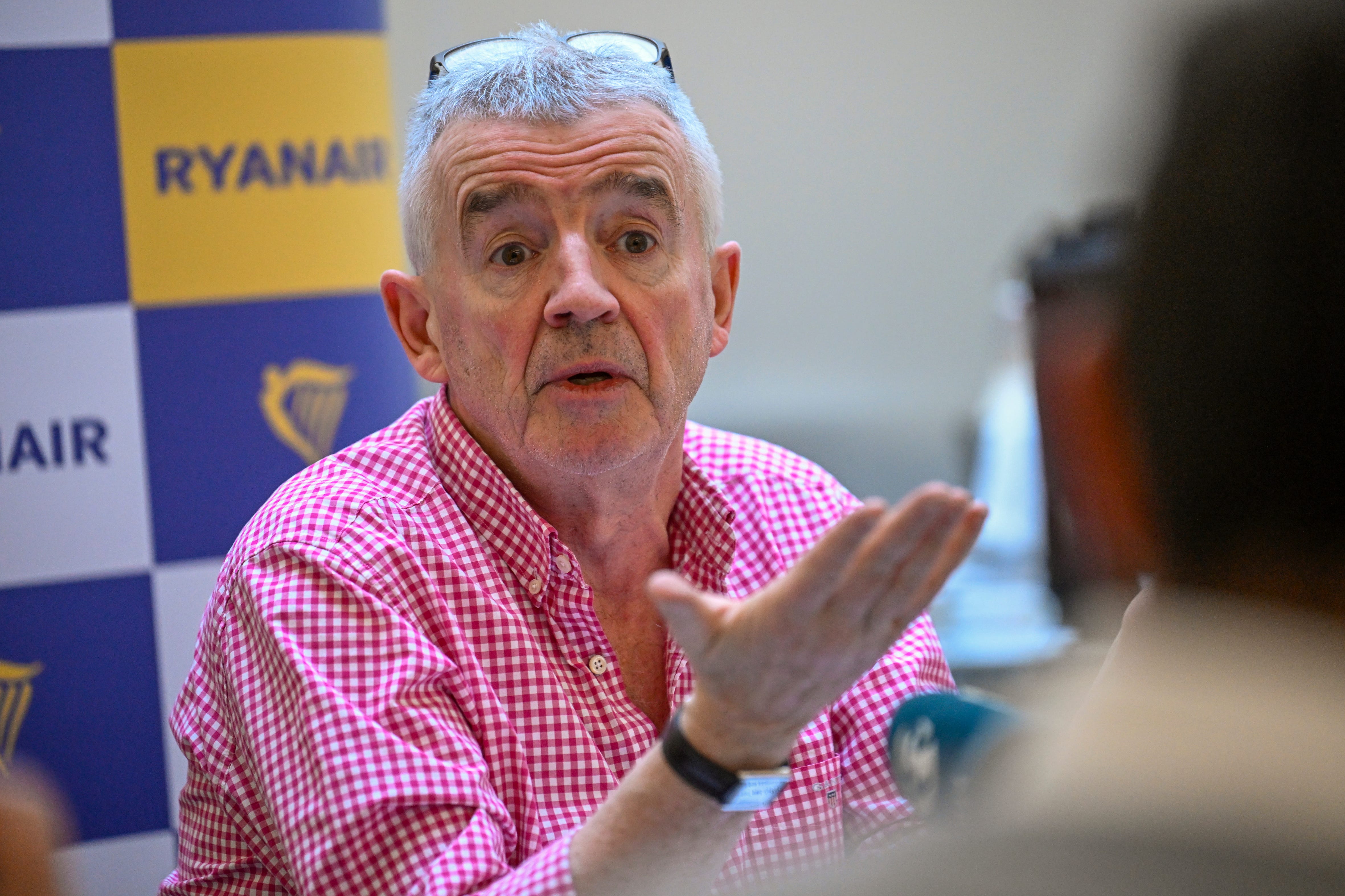 Ryanair chief executive Michael O'Leary directed angry comments to several parties during an earnings call.